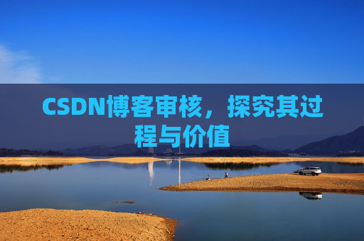 CSDN博客审核,探究其过程与价值